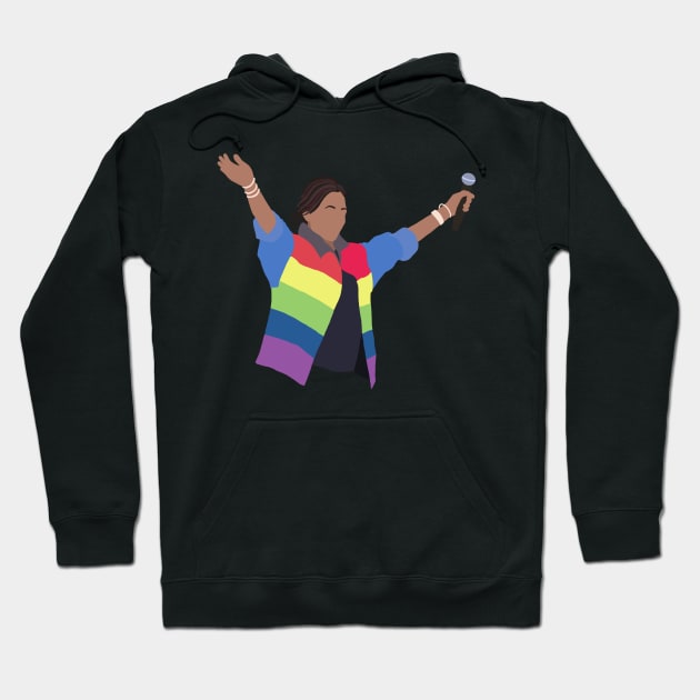 Auntie Kamala Hoodie by TeeOurGuest